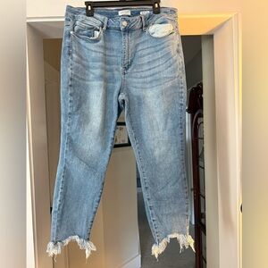 Judy Blue shark bite hem Jeans size 18W